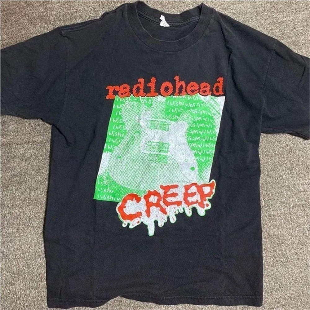Radiohead Creep Vintage Tee T-shirt, Music Band Shirt